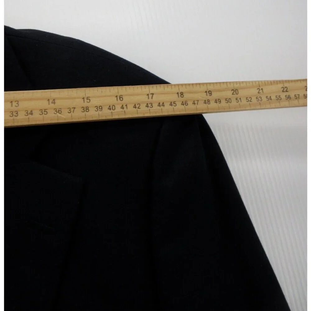 VINTAGE Paul Stuart Sport Coat 42 Long Blazer Wool Jacket Navy Lined